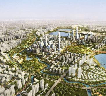 Sasaki ha pubblicato il nuovo master plan per la metropoli di Wuhan!