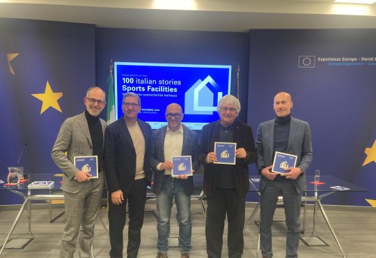 100 Italian Stories - Sport Facilities di Fondazione Symbola e Fassa Bortolo, in collaborazione con l’ICSC – Istituto per il Credito Sportivo e Culturale