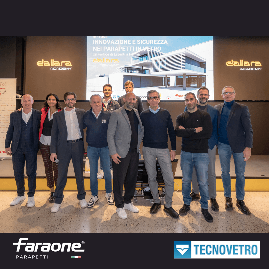 Innovazione, sicurezza e design dei parapetti in vetro in pole position alla DALLARA ACADEMY