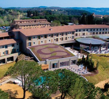 Hotel Wellness Castelfalfi con blocchi ad elevate prestazioni termiche POROTON® 700