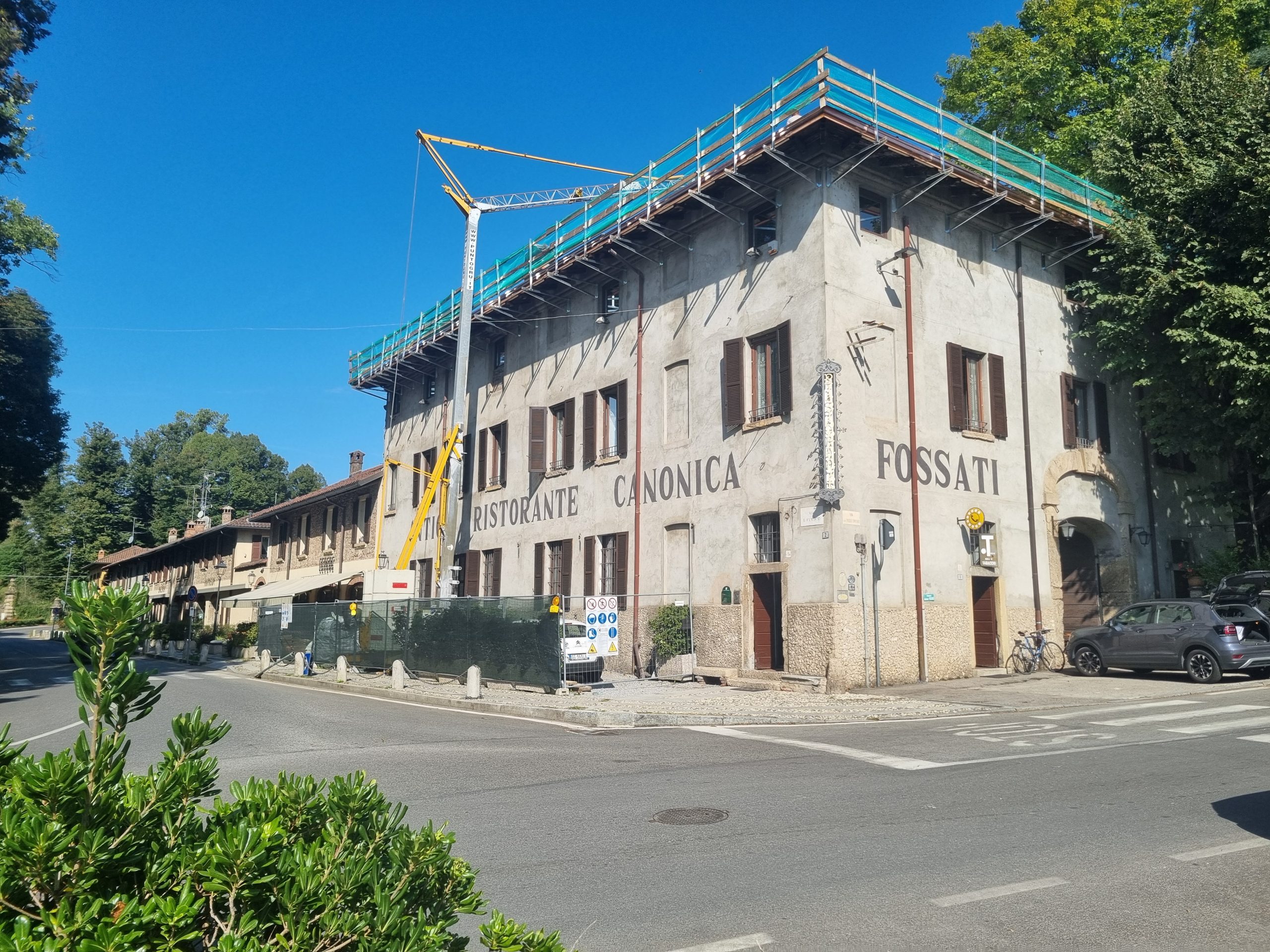 La ristrutturazione della copertura dell’Antico Ristorante Fossati in Brianza con il sistema Isotec 