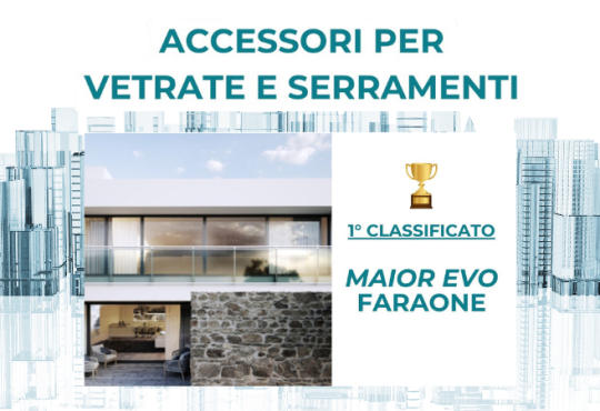 Faraone vince l'Award del Serramento 2025 per i suoi parapetti in vetro