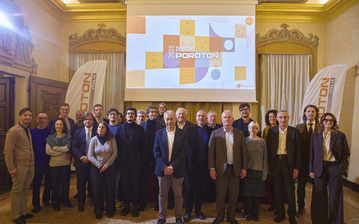 Catalogo PREMIO POROTON® 2025: la muratura in laterizio raccontata dai progettisti